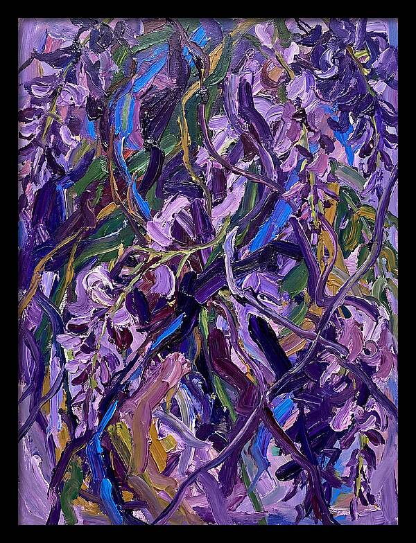 Wisteria In Expressionist Style