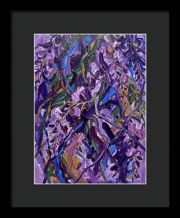 Wisteria In Expressionist Style