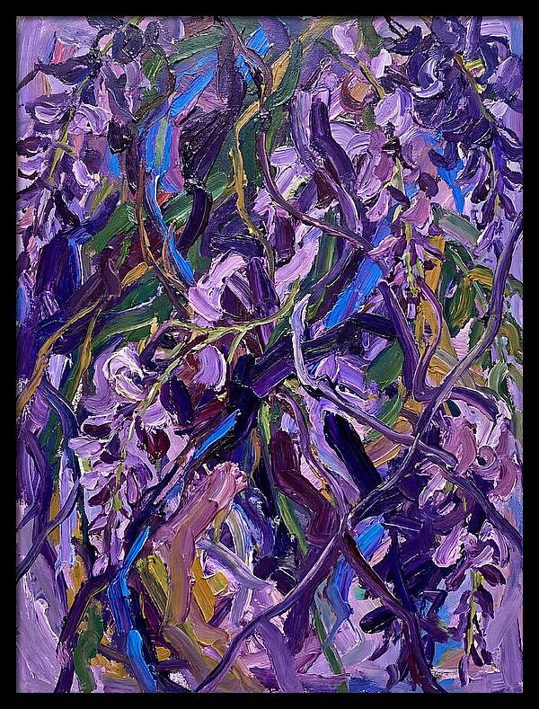 Wisteria In Expressionist Style