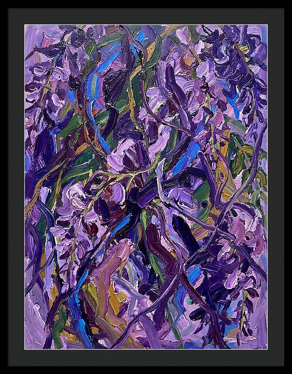 Wisteria In Expressionist Style