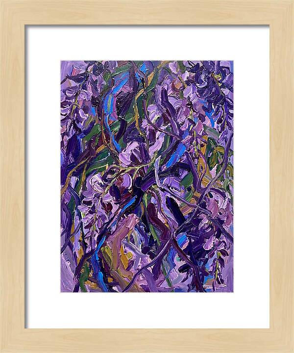 Wisteria In Expressionist Style