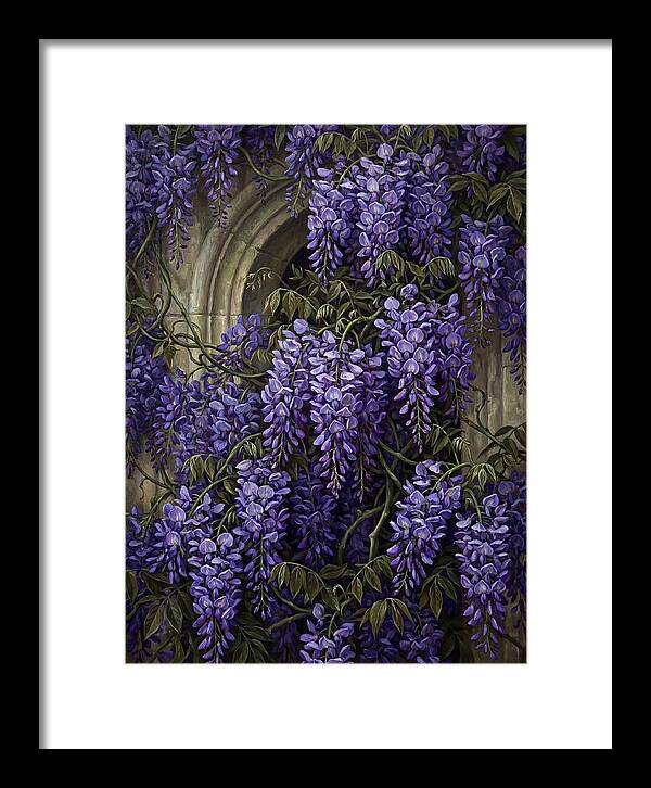 Wisteria Whispers Under Moonlight