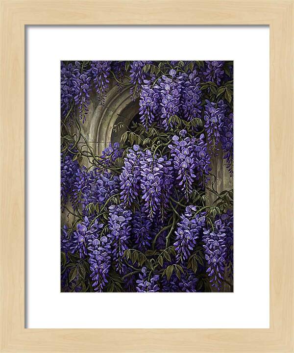 Wisteria Whispers Under Moonlight
