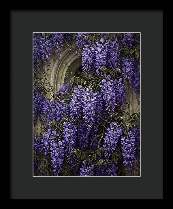 Wisteria Whispers Under Moonlight