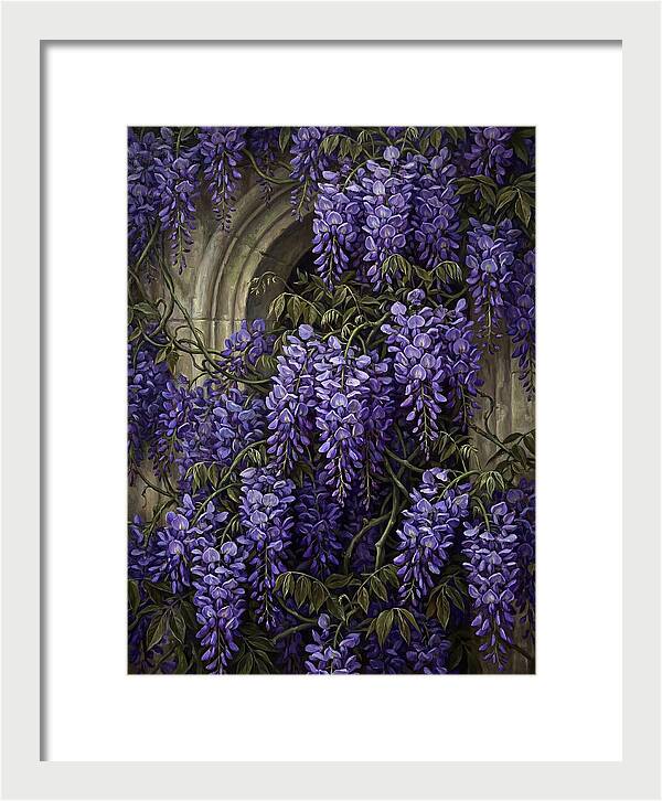 Wisteria Whispers Under Moonlight