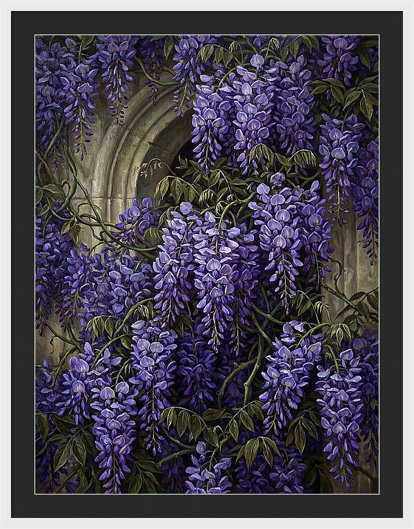 Wisteria Whispers Under Moonlight