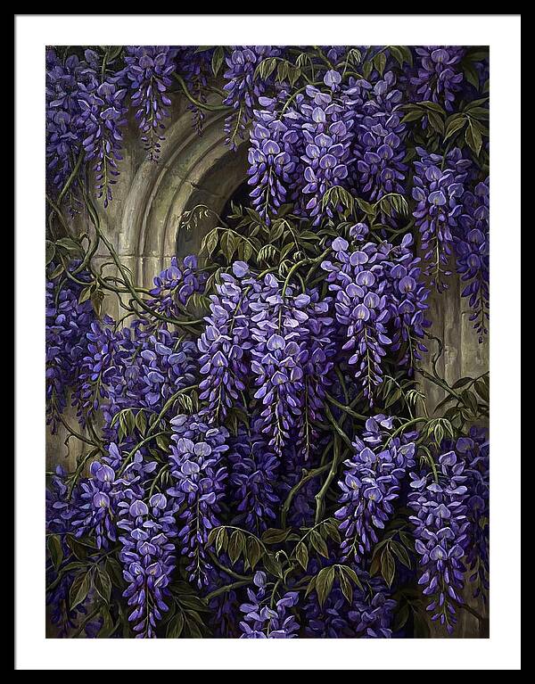 Wisteria Whispers Under Moonlight