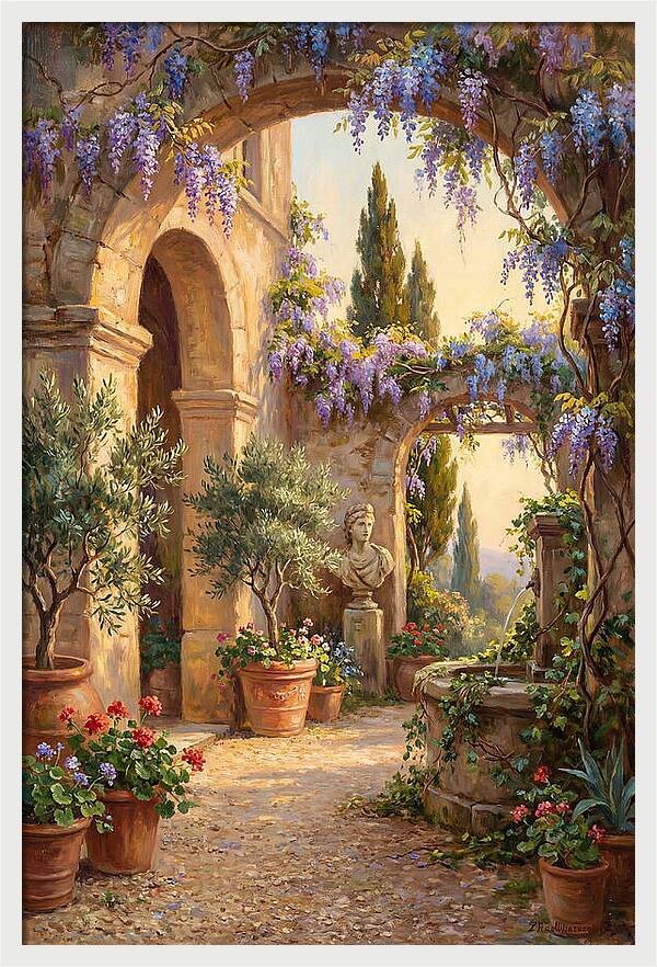Wisterialaden Mediterranean Pathway
