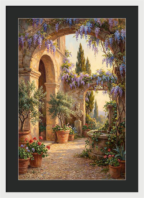 Wisterialaden Mediterranean Pathway
