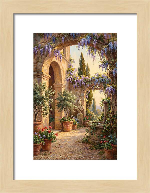 Wisterialaden Mediterranean Pathway