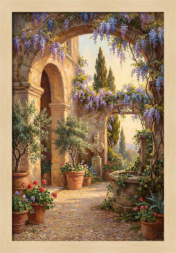Wisterialaden Mediterranean Pathway