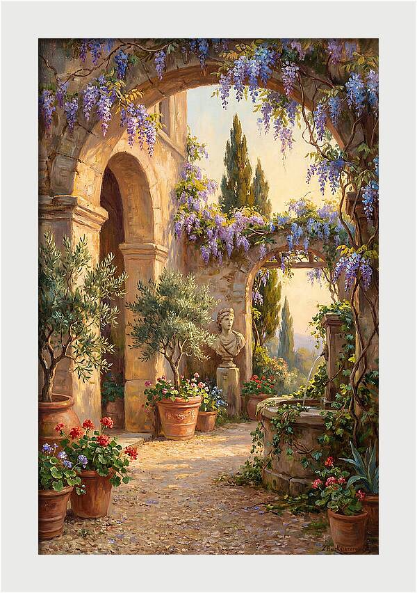 Wisterialaden Mediterranean Pathway