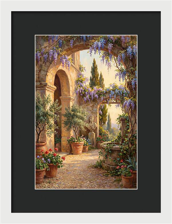 Wisterialaden Mediterranean Pathway