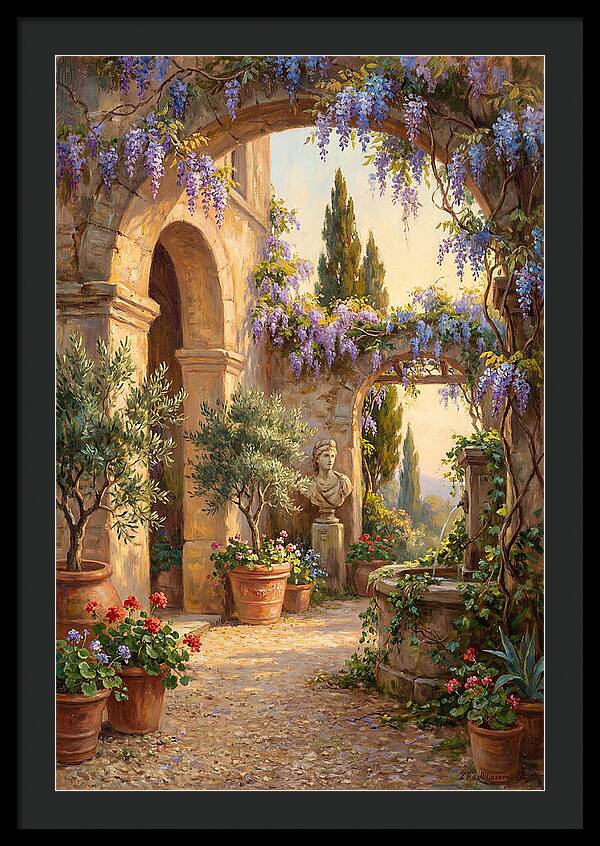 Wisterialaden Mediterranean Pathway