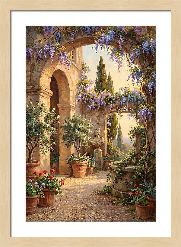 Wisterialaden Mediterranean Pathway