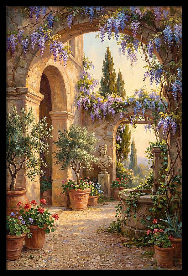 Wisterialaden Mediterranean Pathway