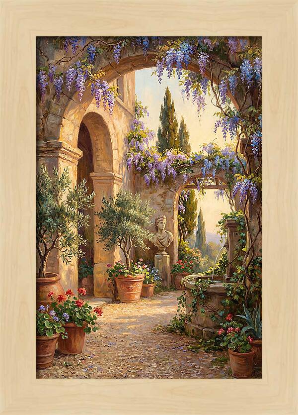 Wisterialaden Mediterranean Pathway