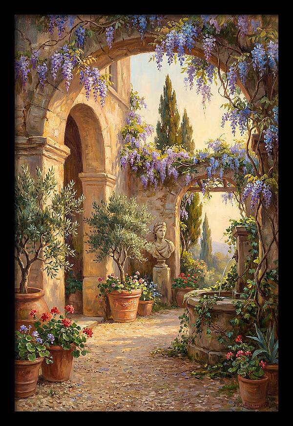 Wisterialaden Mediterranean Pathway