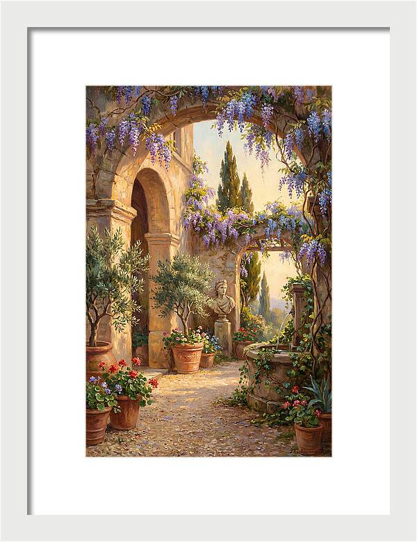 Wisterialaden Mediterranean Pathway