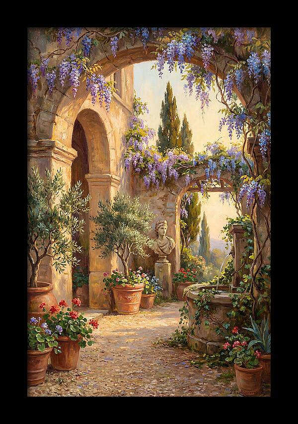 Wisterialaden Mediterranean Pathway