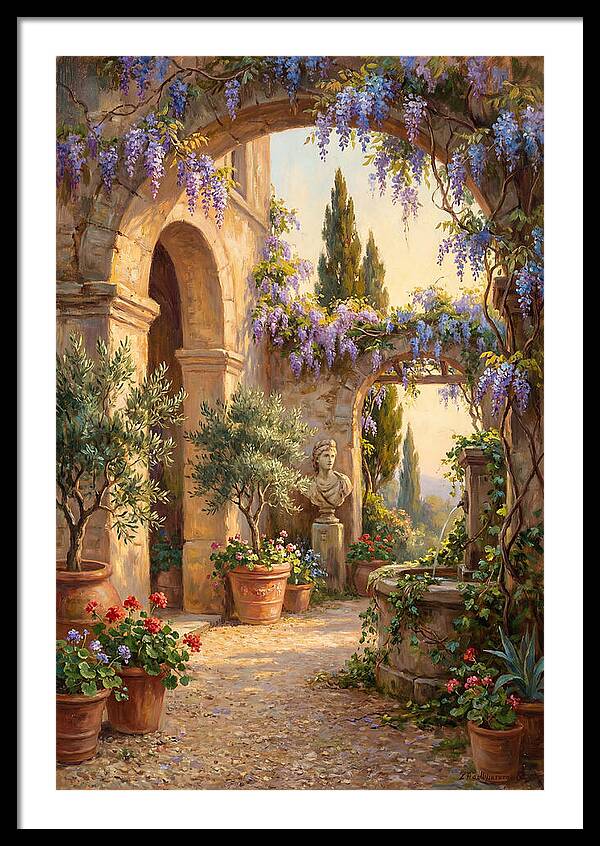 Wisterialaden Mediterranean Pathway