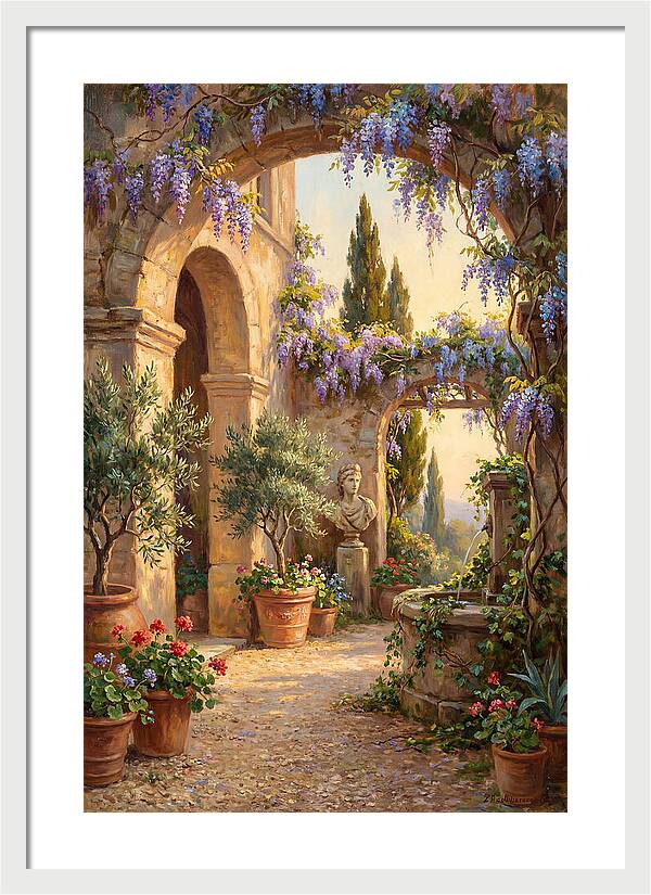 Wisterialaden Mediterranean Pathway