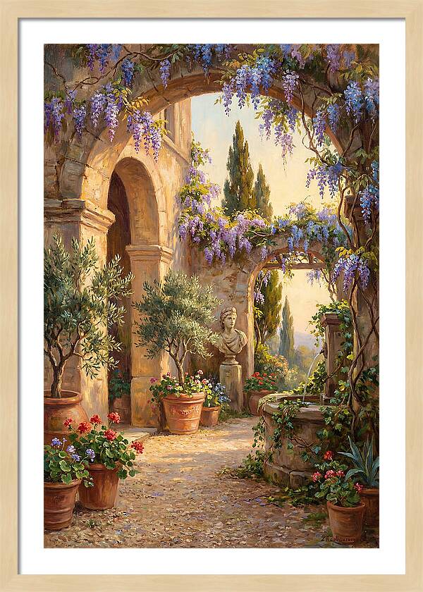 Wisterialaden Mediterranean Pathway