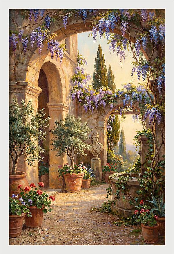 Wisterialaden Mediterranean Pathway