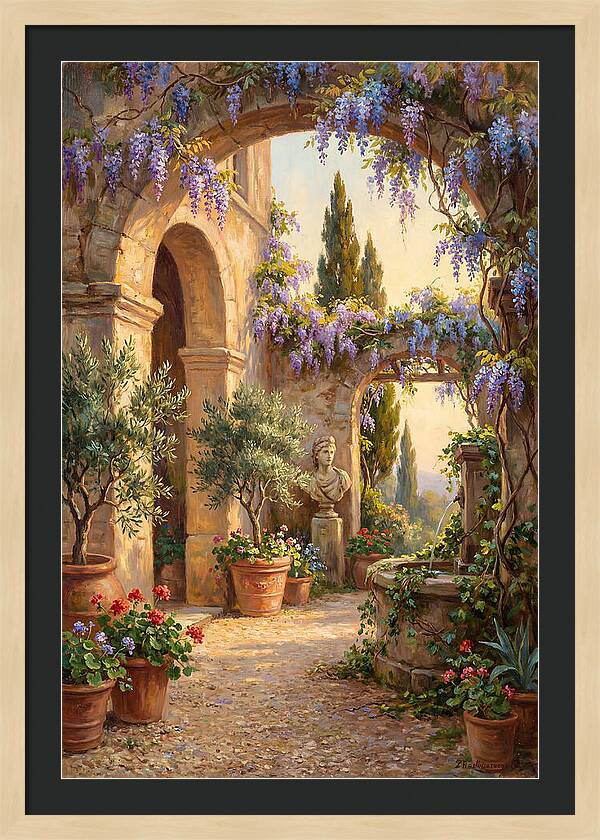 Wisterialaden Mediterranean Pathway