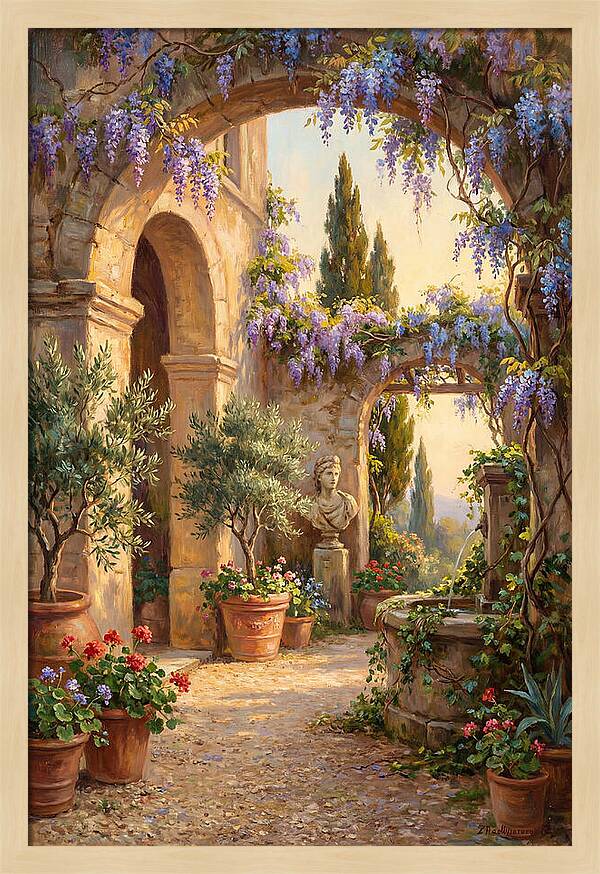 Wisterialaden Mediterranean Pathway