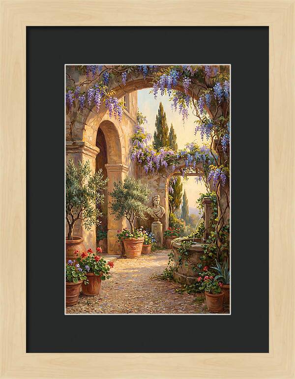 Wisterialaden Mediterranean Pathway
