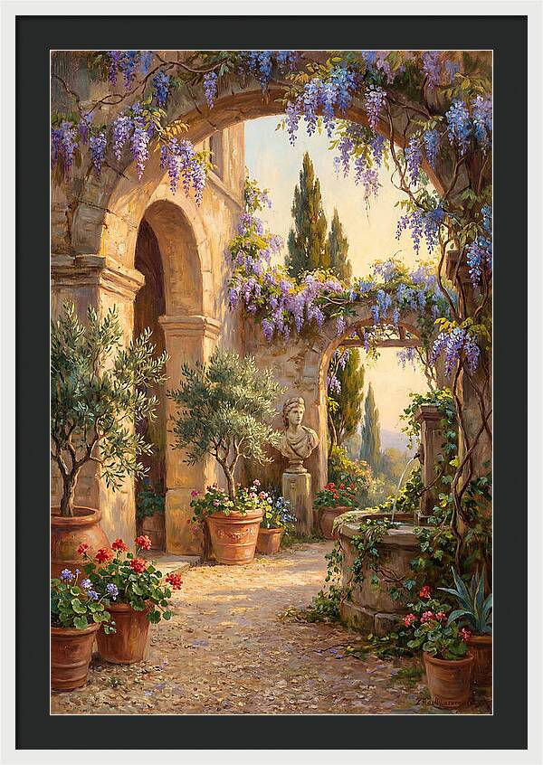 Wisterialaden Mediterranean Pathway
