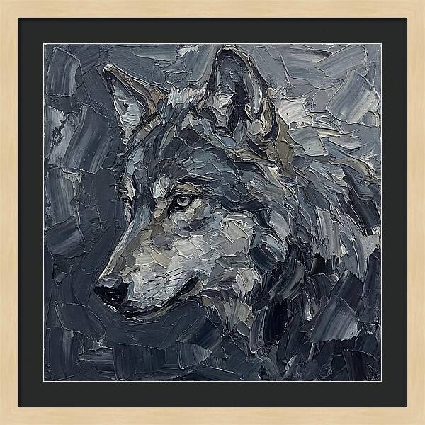 Wolf In Shades Of Gray