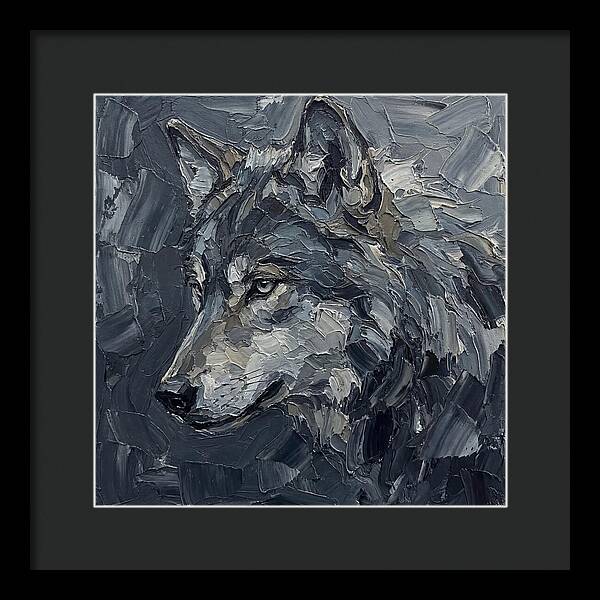 Wolf In Shades Of Gray