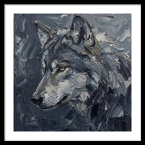 Wolf In Shades Of Gray