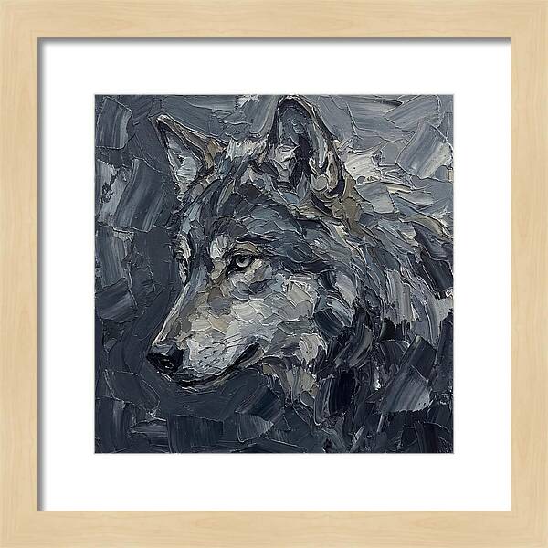 Wolf In Shades Of Gray