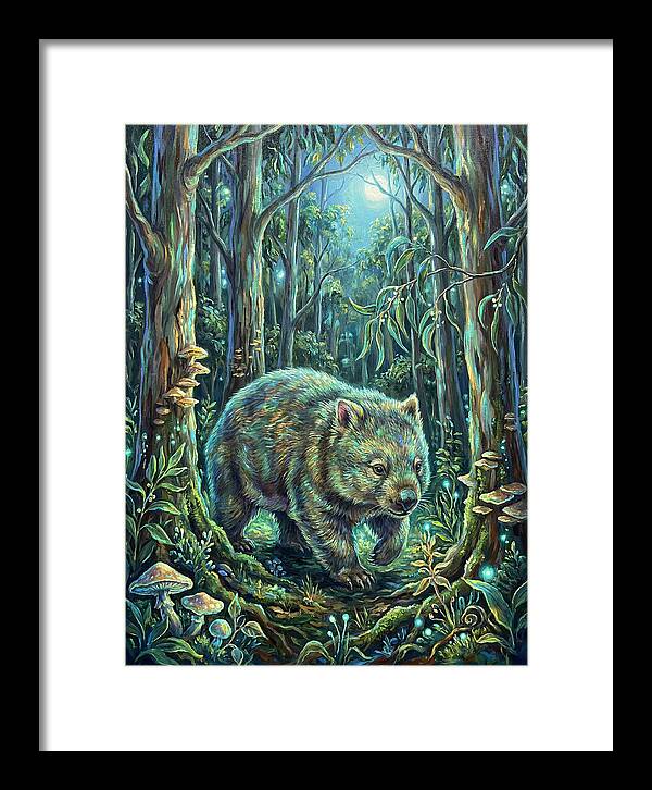Wombat In Enchanted Forest