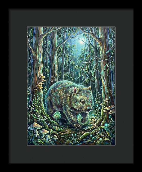 Wombat In Enchanted Forest