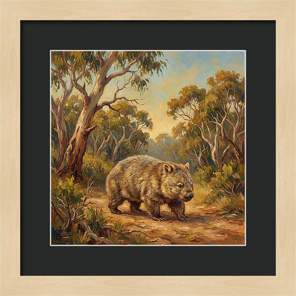 Wombat In The Wild