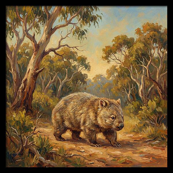 Wombat In The Wild