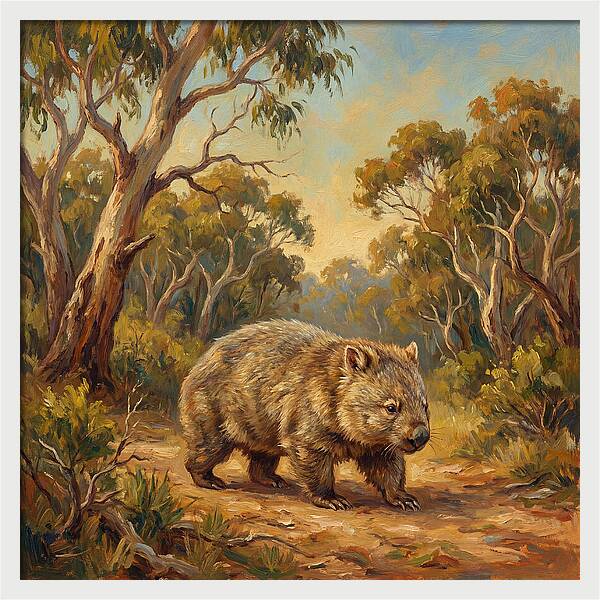 Wombat In The Wild