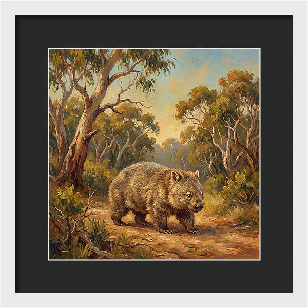 Wombat In The Wild
