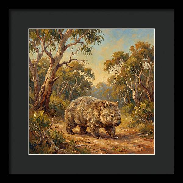 Wombat In The Wild