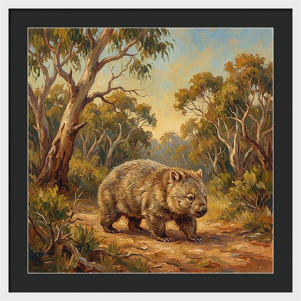 Wombat In The Wild