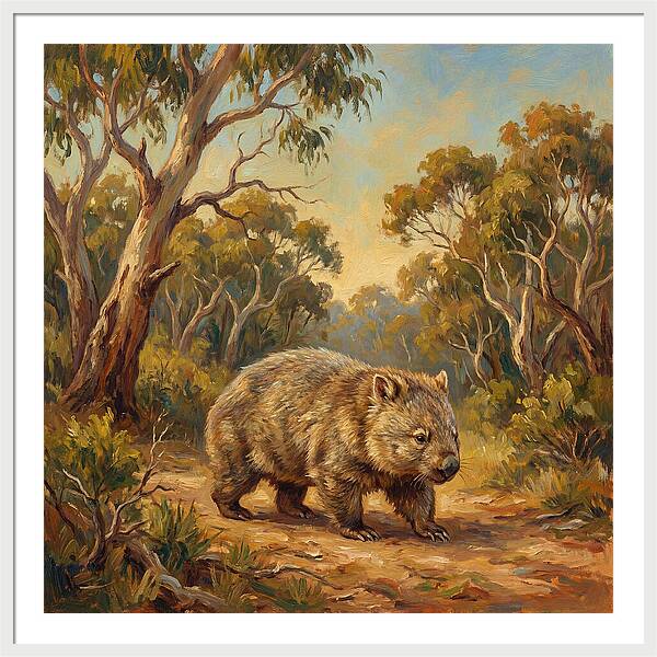 Wombat In The Wild