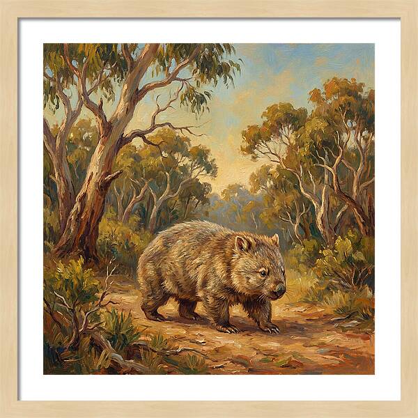 Wombat In The Wild