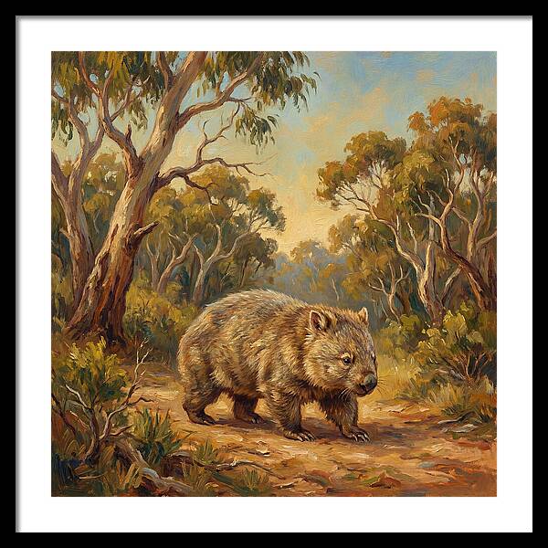 Wombat In The Wild