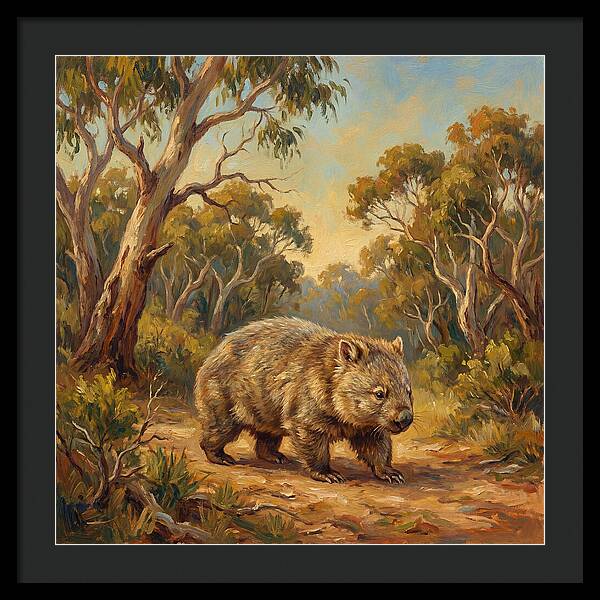 Wombat In The Wild