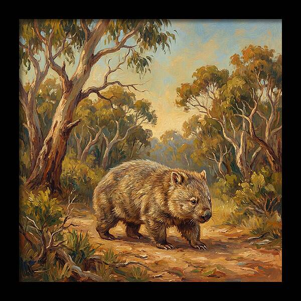 Wombat In The Wild