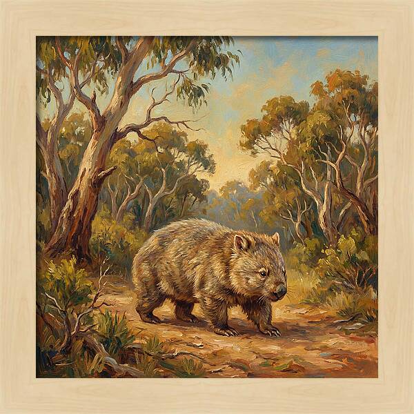 Wombat In The Wild